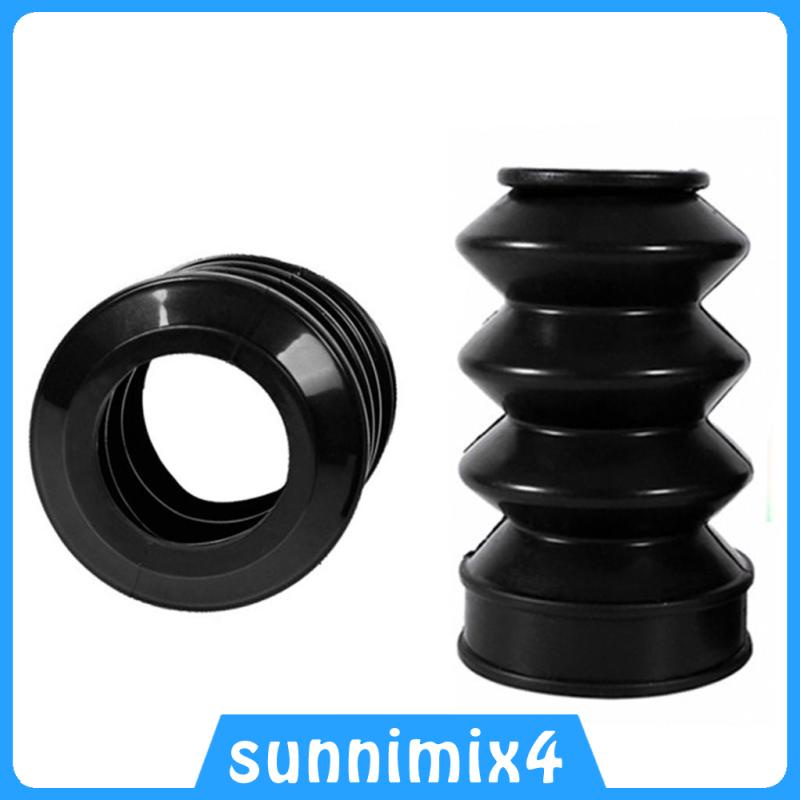 Vỏ Bọc Phuộc Xe Máy Bằng Cao Su Màu Đen 120Mm Cho xl883 / 1200
