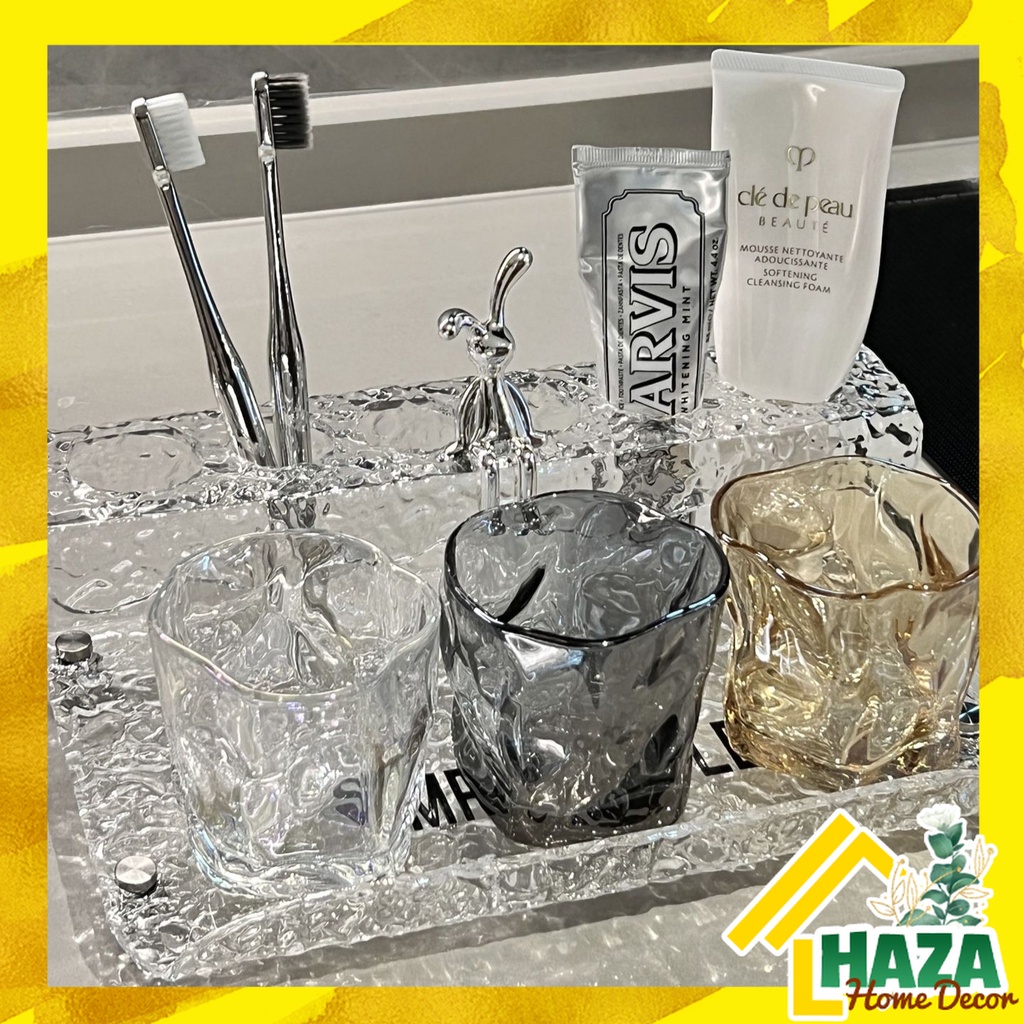 Giá Để Bàn Chải Đánh Răng Acrylic Sang Trọng, Kệ Đựng Bàn Chải Đánh Răng Dán Tường Phòng Tắm Nhà Vệ Sinh