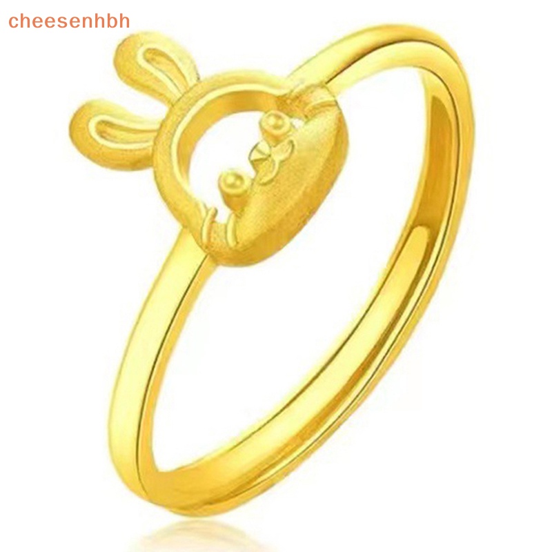 Chehbh Nhẫn Hình Thỏ Hoạt Hình Dễ Thương Có Thể Điều Chỉnh Được Làm Quà Tặng Cho Bạn Gái vn