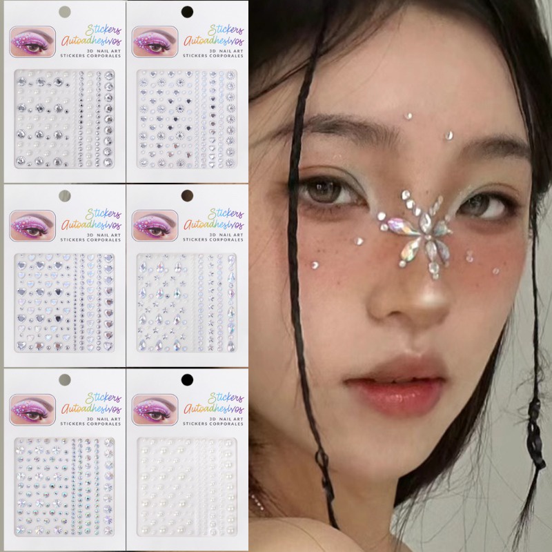 Hạt Đá 3d Bằng acrylic Dùng Trang Trí Móng Tay / Cơ Thể diy