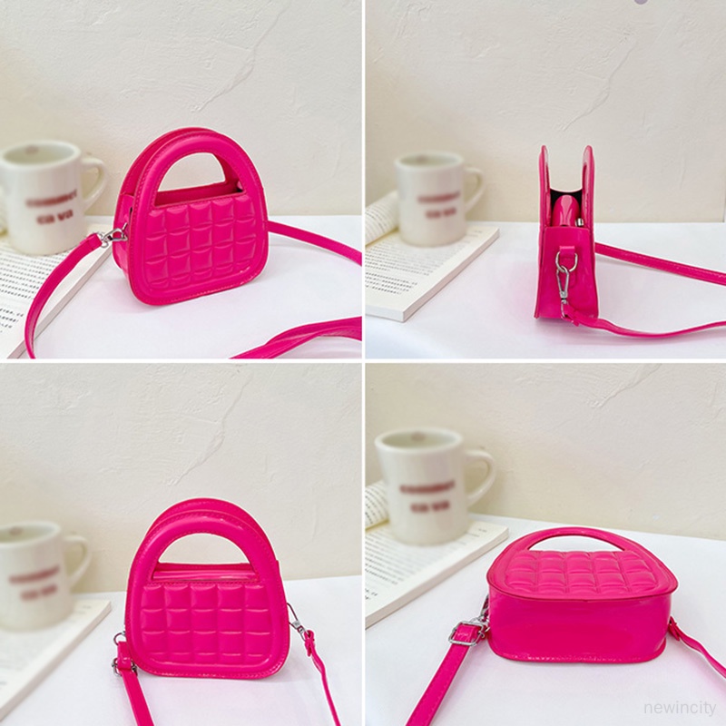 Túi Đeo Chéo mini Màu Sắc Ngọt Ngào Phong Cách Hàn Quốc Cho Bé Gái