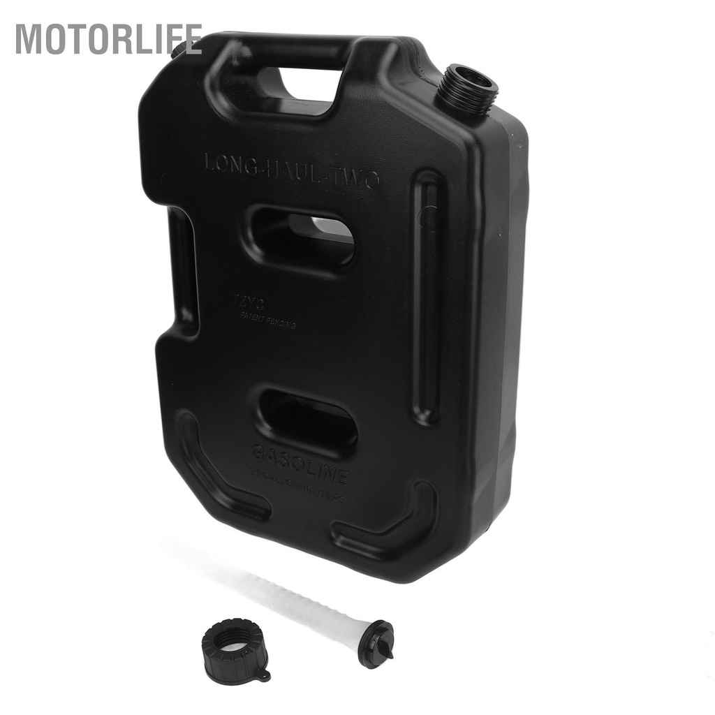 Motorlife 10L Dầu Nhiên Liệu Bình Chứa Chống Sốc Dự Phòng Khẩn Cấp Xăng Khí Có Thể Đa Năng Cho Xe Máy Off Road SUV ATV