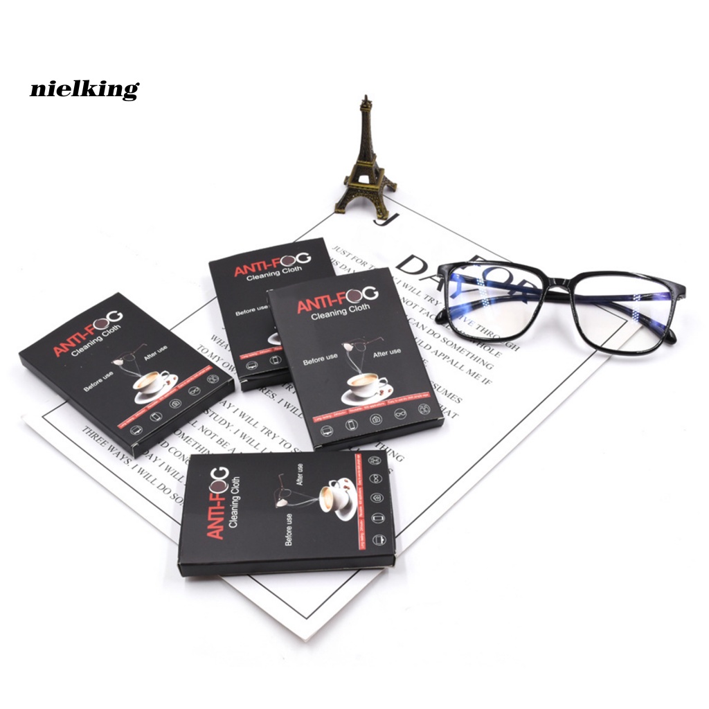 Khăn Lau Mắt Kính / Màn Hình Điện Thoại / Máy Ảnh Bằng Sợi Nhỏ Chống Sương Mù