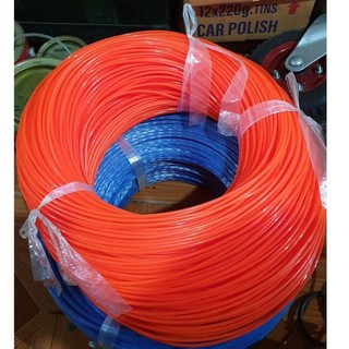 Cước cắt cỏ loại ĐỎ TRÒN Thuỵ Điển dây 3ly 3.5ly 4ly - phạt cỏ, cước phát cỏ, dây quấn trong đầu lưỡi phát cỏ