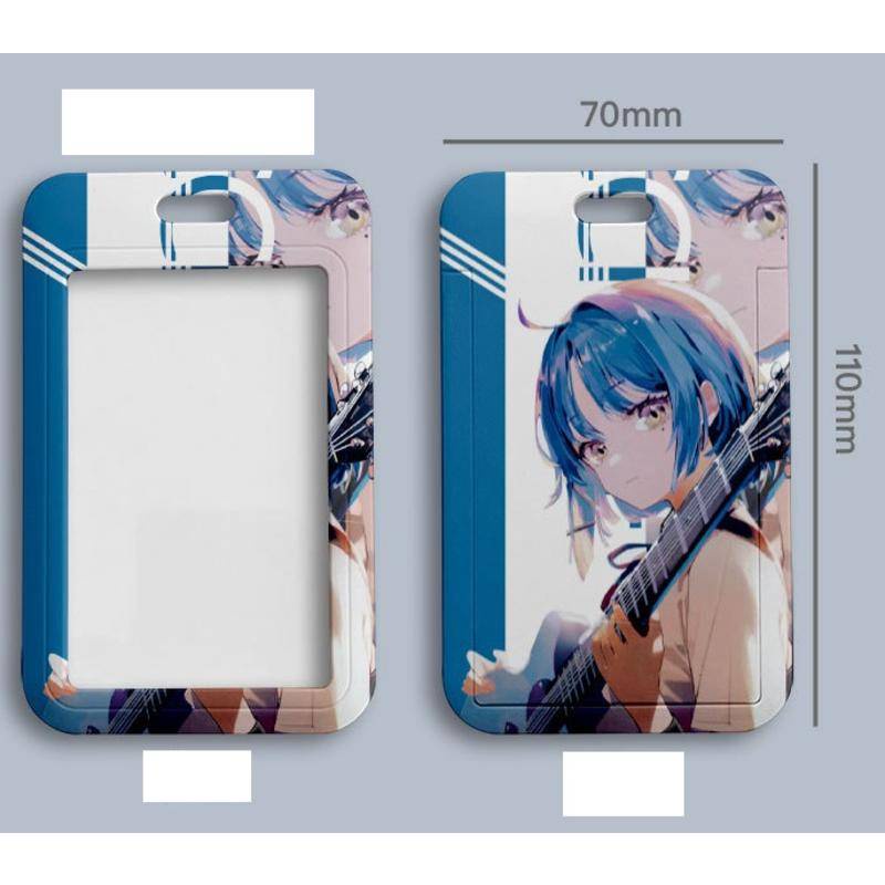 Ví Đựng Thẻ ID / Móc Khóa In Hình Nhân Vật Anime Bocchi The Rock Gotou Hitori Ijichi Nijika Yamada Ryo Kita Ikuyo