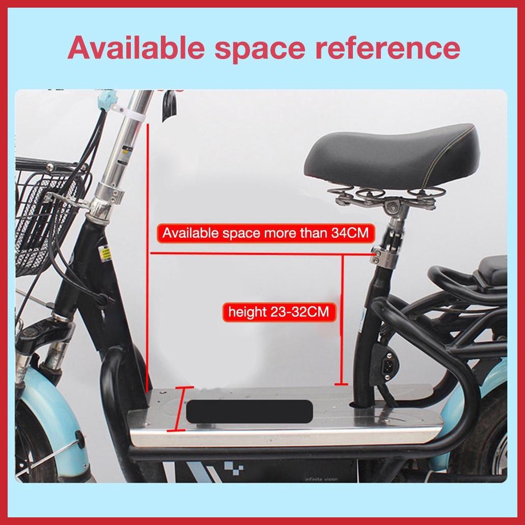 Yên Xe Đạp Trẻ Em Có Thể Gập Lại Siêu Nhẹ 30kg pievn Cho Trẻ Em 2-6 Tuổi