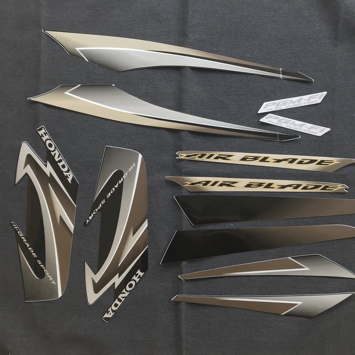 Bộ tem 3 Lớp AB AIR BLADE 110 THÁI LAN HÀNG LOẠI 1 TỐT NHẤT