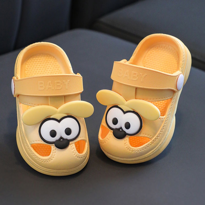 Dép Bít Mũi Đế Mềm Chống Trượt Thời Trang Mùa Hè Cho Bé Trai