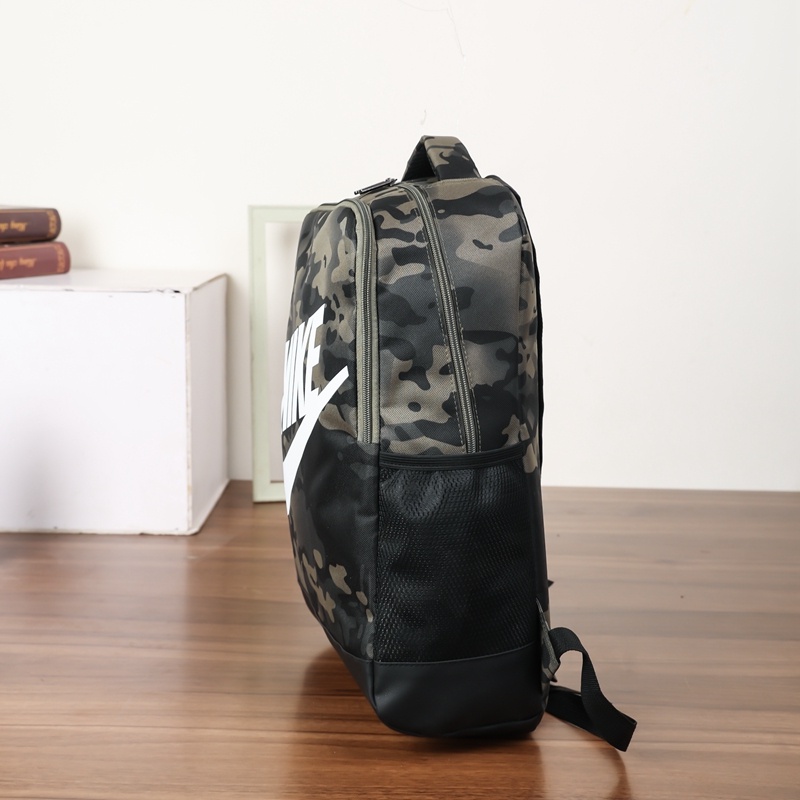 Nike Balo Thể Thao Cỡ Lớn 30 * 45 * 15cm In Họa Tiết Rằn Ri Thời Trang Cho Nam