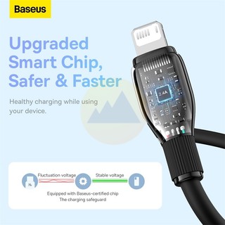 Cáp Sạc Nhanh Baseus Pudding Series Fast Charging Cable USB to i.P 2.4A