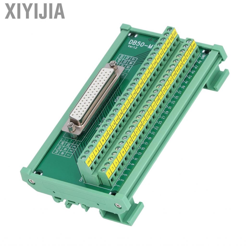 Xiyijia DC60V 0.2Nm DB50 To Terminal Connector Adapter  PCB Board Straight Female