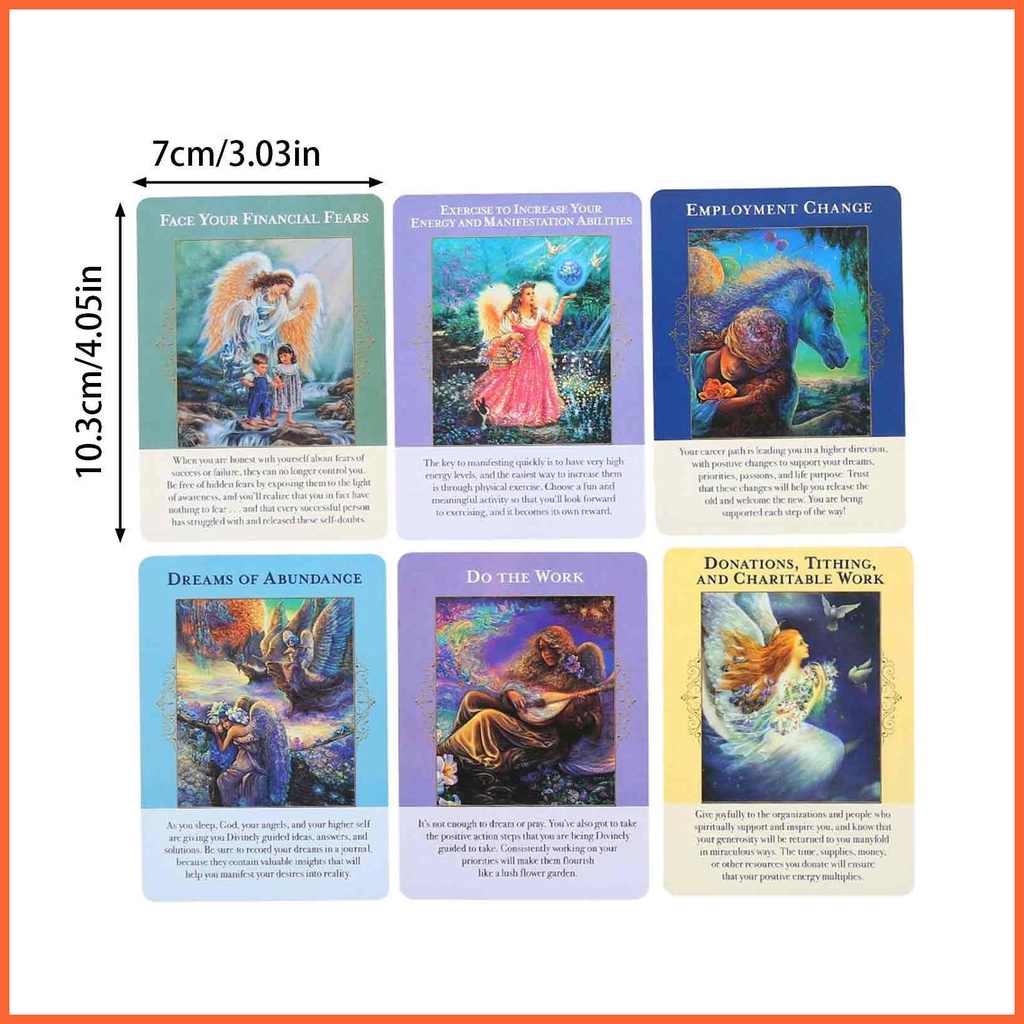 Bộ Thẻ Bài tarot angels of Abcundance oracle Vui Nhộn