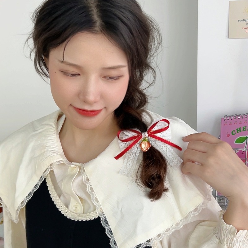 Kẹp Tóc Hình Nơ Ruy Băng Xinh Xắn Cho Nữ