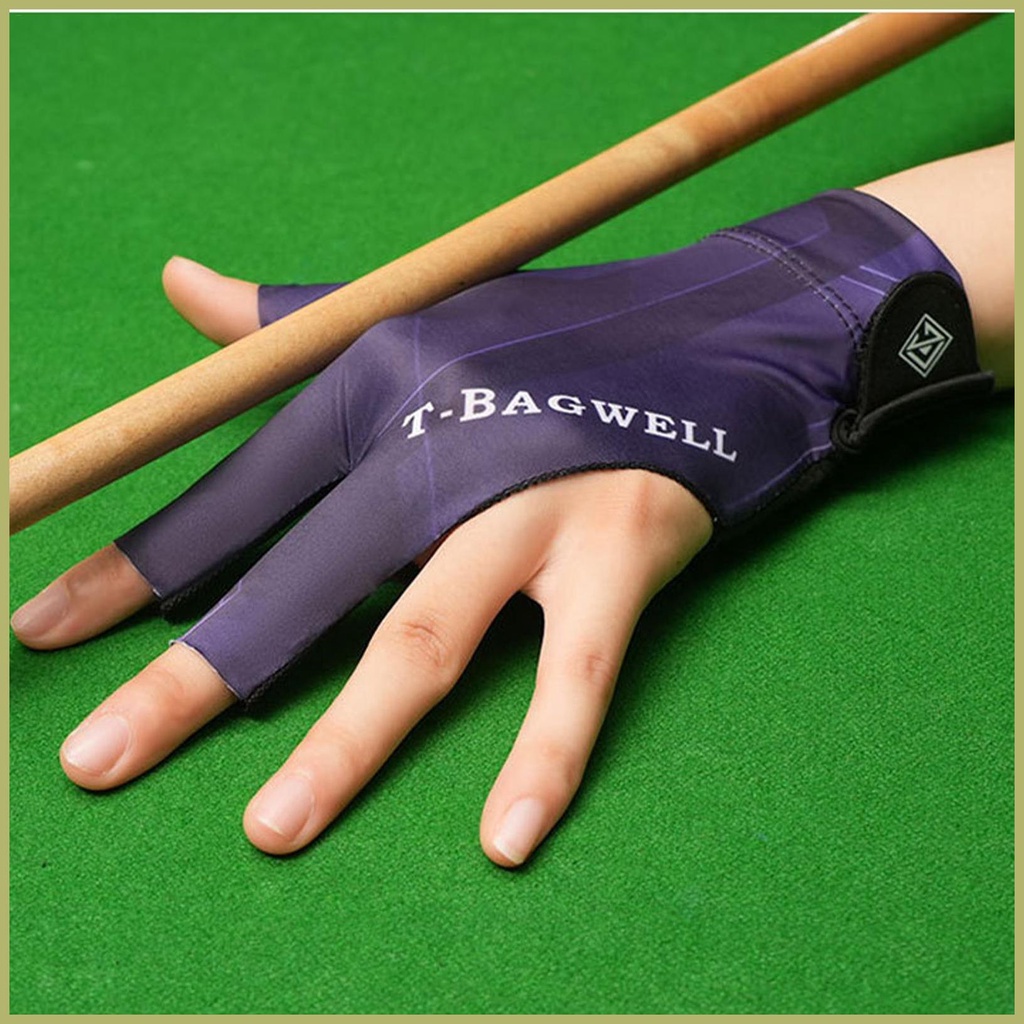 Găng Tay Hở Ngón Chống Trượt Thấm Hút Mồ Hôi Khi Chơi Bida