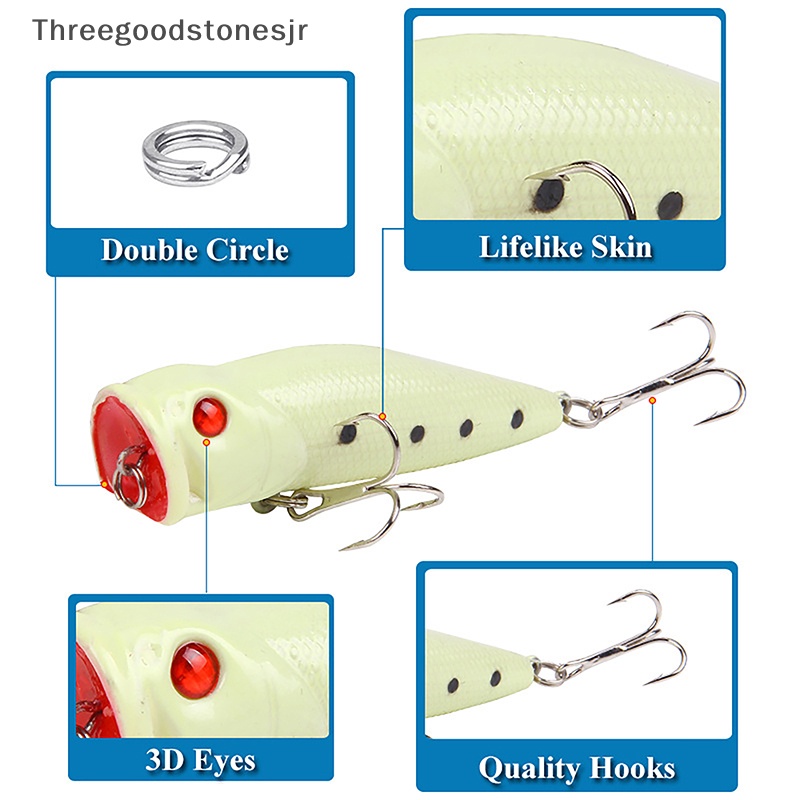 Mồi Câu Cá Giả Phát Sáng Trong Tối Sống Động tgs luya Batik7.6G-10.3g jr