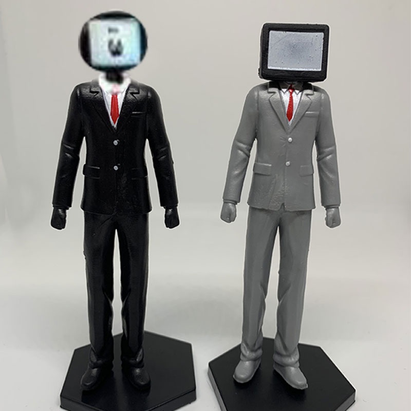 Set 6 Mô Hình Mô Phỏng Toiletkibidi tv man monitor man