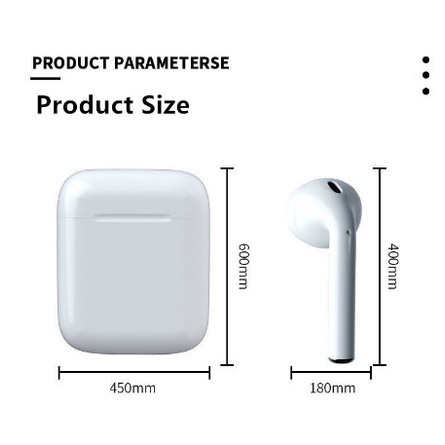 Tai Nghe Không Dây Kết Nối bluetooth i12 xiaomi Hoặc android 5.0 sanrio