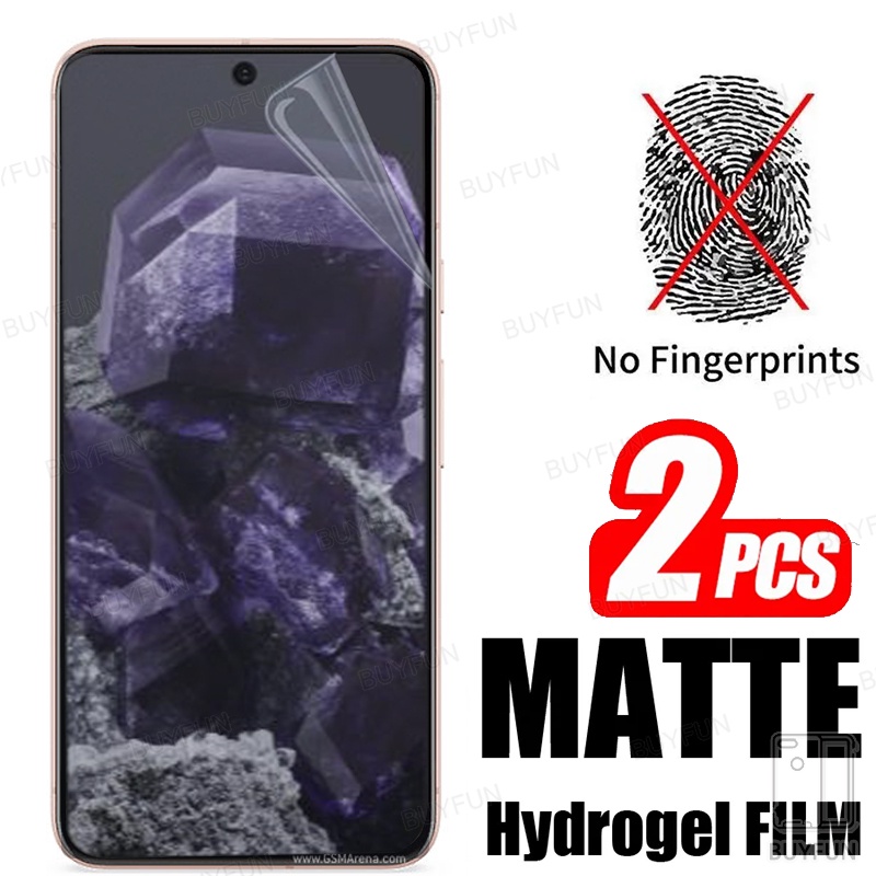 2 Chiếc Mờ Bảo Vệ Màn Hình Mờ Màng Mềm Hydrogel Bảo Vệ Mờ Cho Google Pixel 9 xL 6 7 8 Pro pixel8 7a 6a