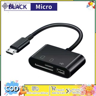 Đầu đọc thẻ nhớ MEKEK đa năng giao diện usb type c cho điện thoại android / otg / sd / tf