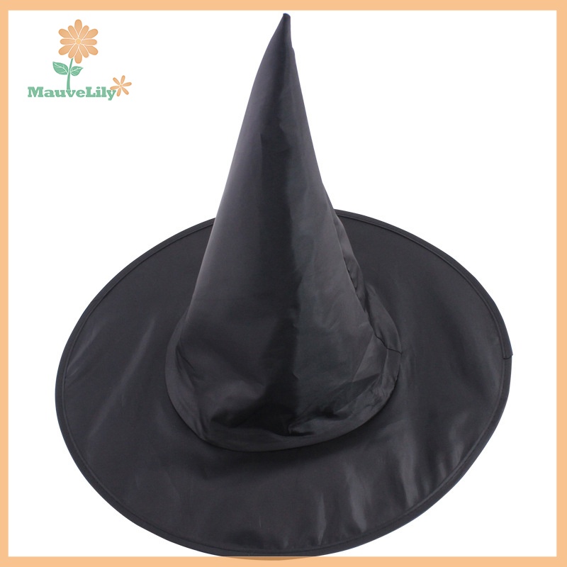 Mũ Phù Thủy Màu Đen Hóa Trang halloween