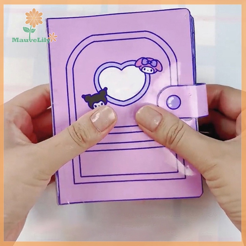 Lily Cuốn Sách sanrio doudou Đồ Chơi Giáo Dục Thủ Công Tự Làm Cho Bé Gái melody Yên Tĩnh Tự Làm uuu