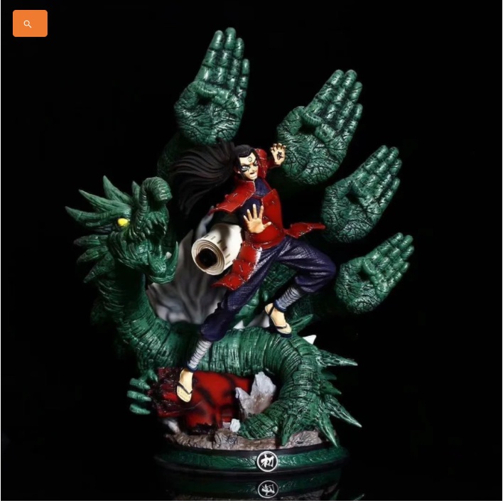 Mô hình nhân vật Hashirama hokage đệ nhất mộc long thuật Naruto 43cm tặng ô tô