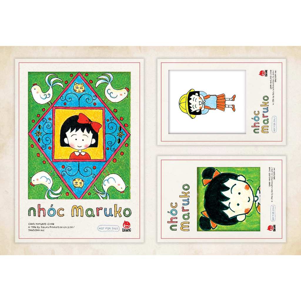 Sách Nhóc Maruko - Tập 2 - Tặng Kèm Set Card Polaroid - Kim Đồng - Bản Quyền