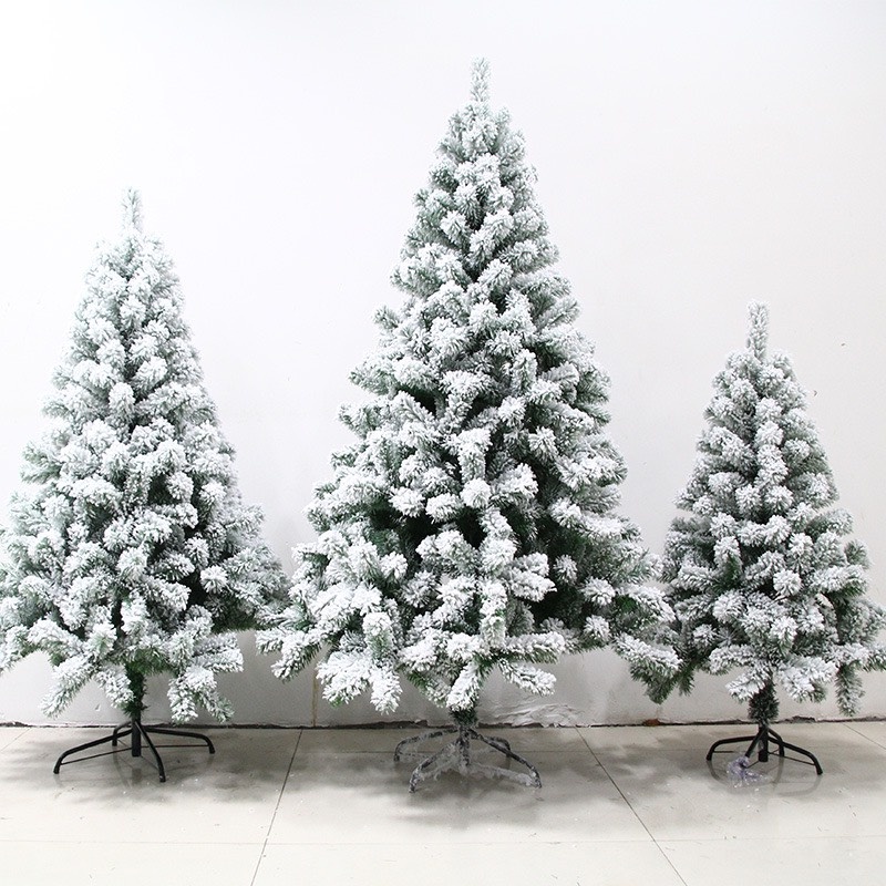 C4 Cây thông Tuyết 1.2m loại tán dày rậm Cây Thông Trang Trí Noel