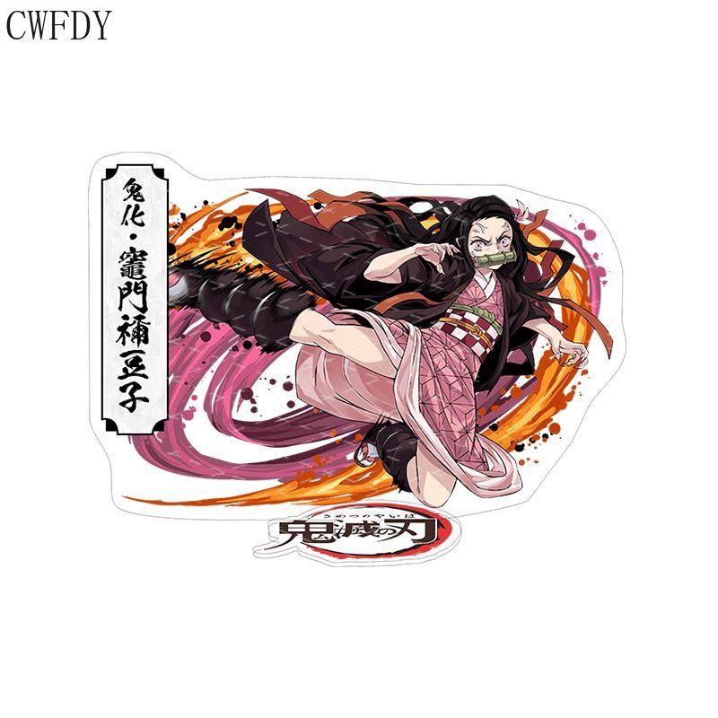 Mô hình standee Anime Thanh Gươm Diệt Quỷ Key Chain Kimetsu No Yaiba Tanjirou Nezuko Kanawo Zenitsu Inosuke Giyuu
