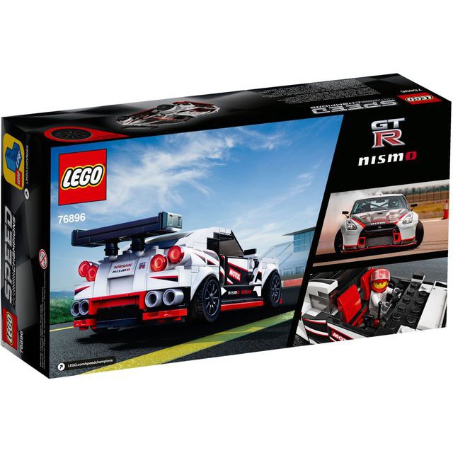 Xả hàng LEGO Speed Champions 76896 Siêu xe Nissan NISMO với 298 chi tiết lego tặng kèm xe