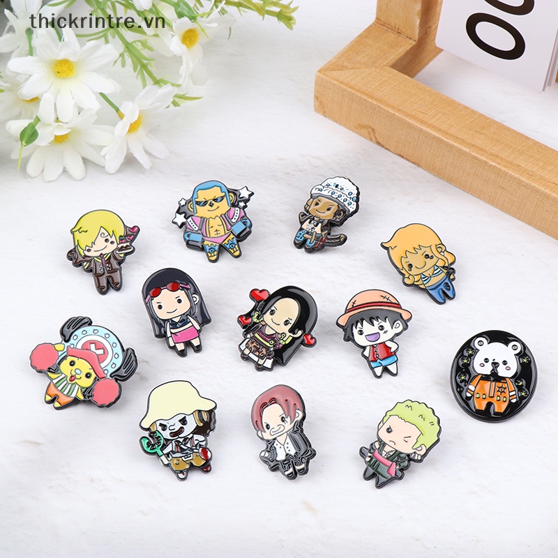 Huy Hiệu Cài Áo Hình anime one Piece vn