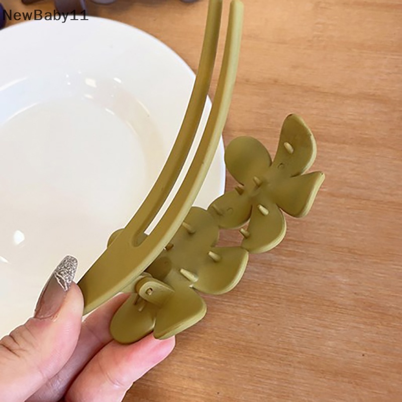 Kẹp Tóc Đuôi Vịt Cỡ Lớn Hình Hoa Thời Trang Mùa Hè Cho Nữ