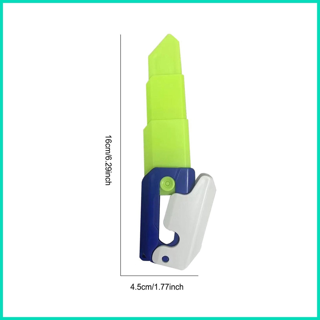 Đồ Chơi Nắn Bóp Đàn Hồi Giảm stress Hình Dao 3d