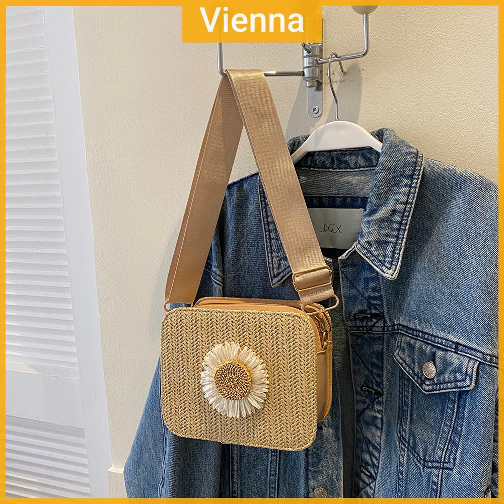 Túi Đeo Vai / Đeo Vai Bằng Da pu Dệt Kim Tùy Chỉnh Thời Trang Cho Nữ