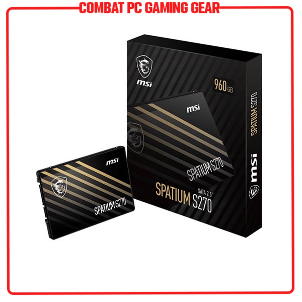 Ổ Cứng SSD MSI SPATIUM M390 / M450 / M480 / S270 NVMe M.2 2280 PCIe 250GB 500GB 960GB 1TB