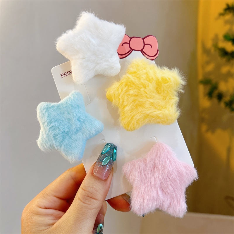 Mới Kẹp Tóc Hình Ngôi Sao Năm Cánh Phong Cách Hàn Quốc Cho Nữ