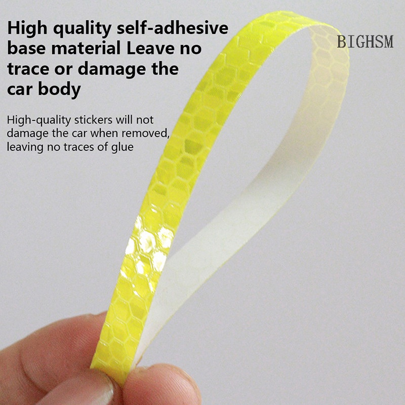 Miếng Dán Phản Quang Trang Trí Bánh Xe Đạp / Xe Máy An Toàn