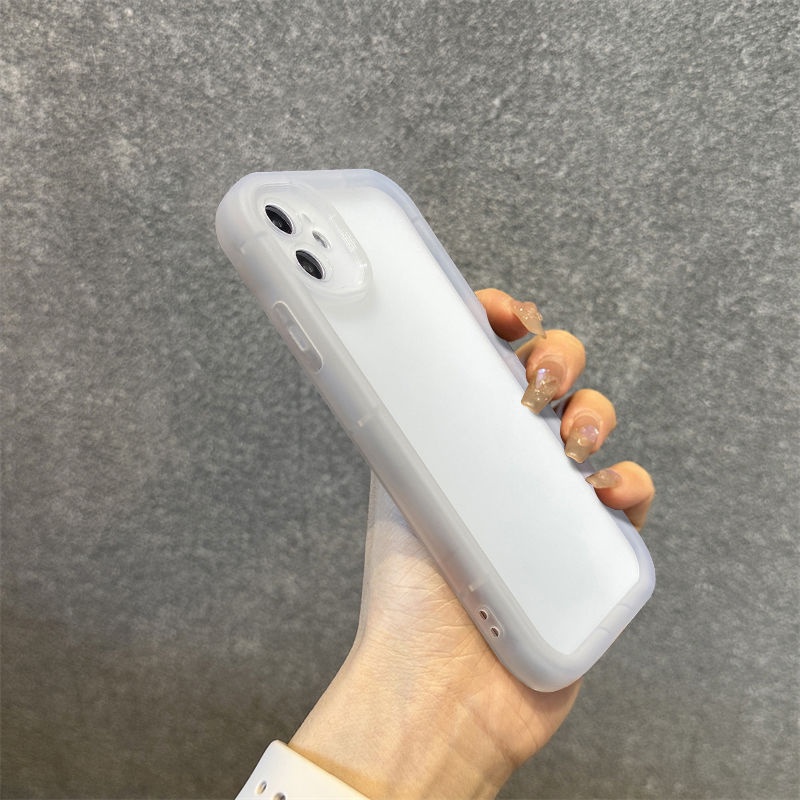 Ốp Điện Thoại Màu Đen Trơn Cho iphone15 13pro 14 apple 12 11 / 13