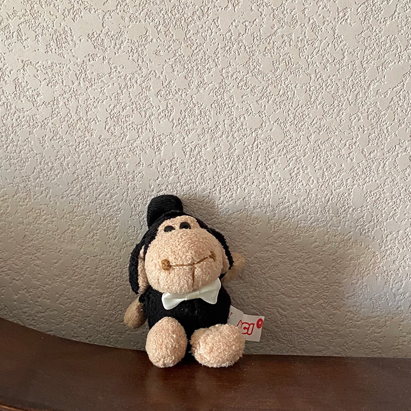 Móc Khóa Hình Cừu Siêu Nhân Bằng Len Lông Cừu Dễ Thương