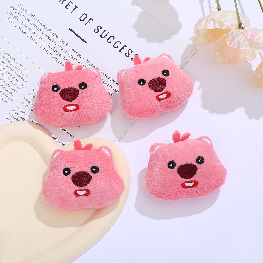 Hoạt Hình Kẹp Tóc Hình Thú Nhồi Bông Dễ Thương Cho Bé Gái