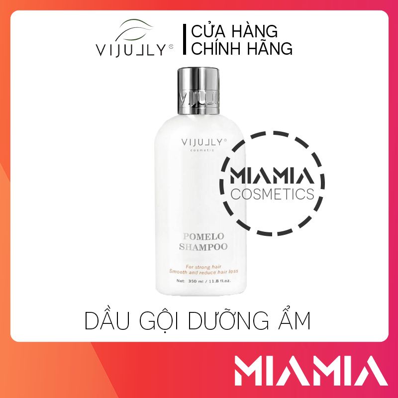 Dầu Gội Dưỡng Ẩm Pomelo Shampoo Vijully Chính Hãng - Dưỡng Tóc Chắc Khoẻ Phục Hồi Tóc Hư Tổn