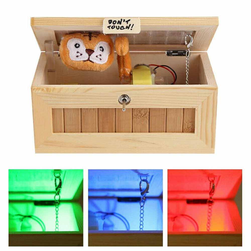 Wooden Useless Box Leave Me Alone Box Most Useless Machine