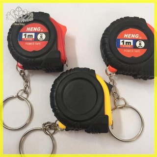 Thước dây mini dài 1m kèm móc khóa tiện dụng