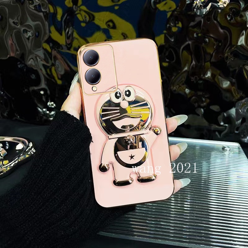 Ốp Điện Thoại Silicon Hình doraemon Thời Trang Cho vivo y17s 5g 2023 vivoy17s Đứng