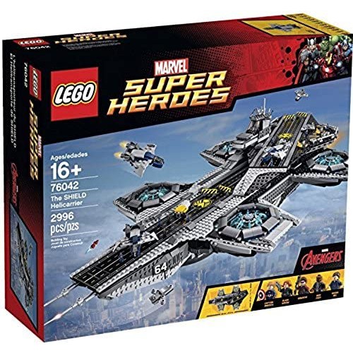 LEGO 76042 Super Heroes - Tàu sân bay LEGO SHIELDtặng ôtô tặng ô tô