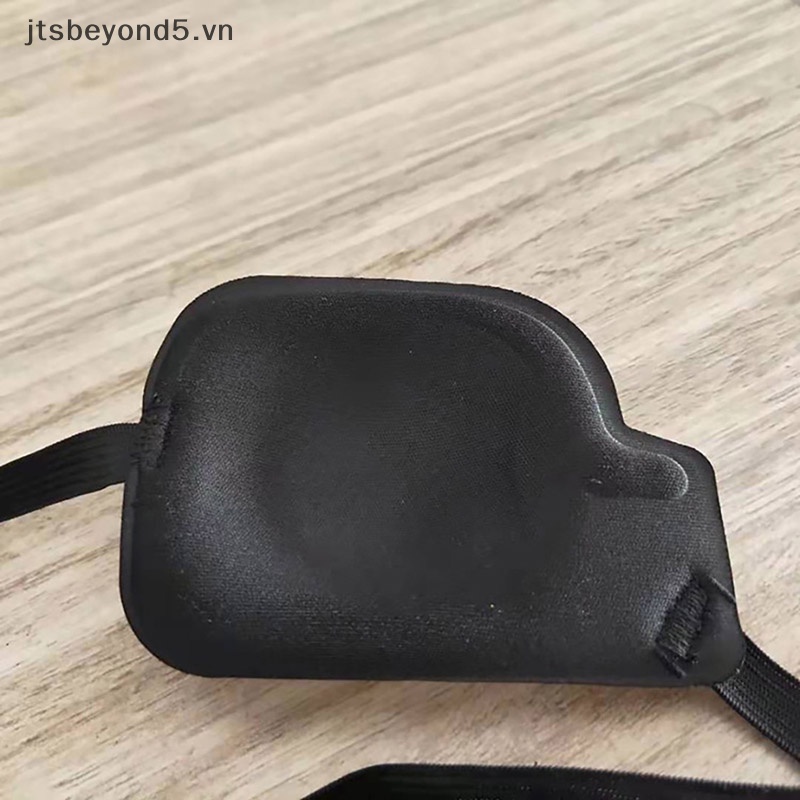 Miếng Dán Trang Trí Mắt Một Mắt Màu Đen Phong Cách Cướp Biển