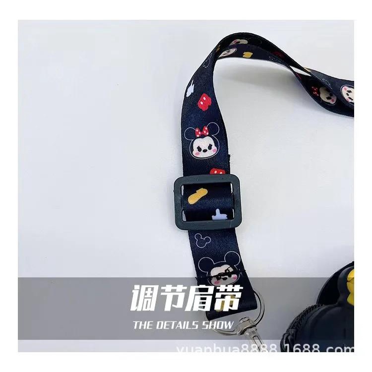 DISNEY Mới Túi Đeo Chéo Hình Chuột mickey Dễ Thương Cho Bé