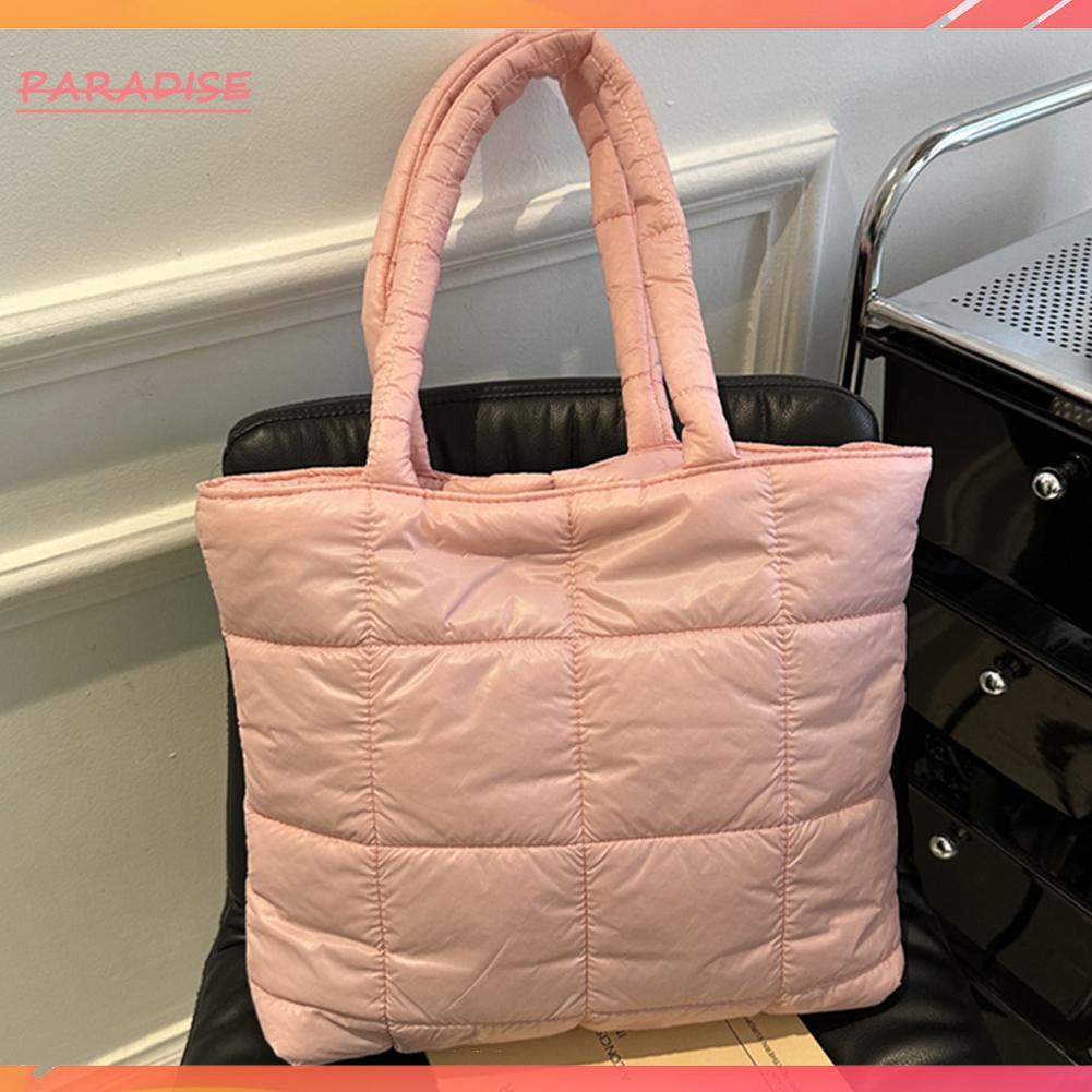 Túi Xách tote Lót Bông Mua Sắm Có Đệm Phồng Cho Nữ