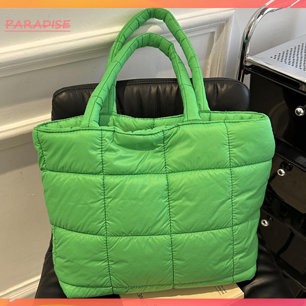 Túi Xách tote Lót Bông Mua Sắm Có Đệm Phồng Cho Nữ