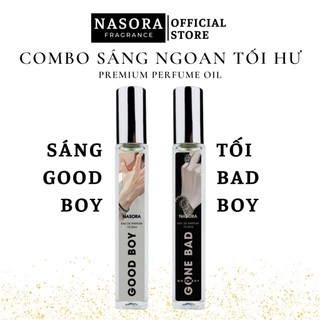 Tinh dầu nước hoa nam nasora good boy và good boy gone bad nam tính, cuốn hút